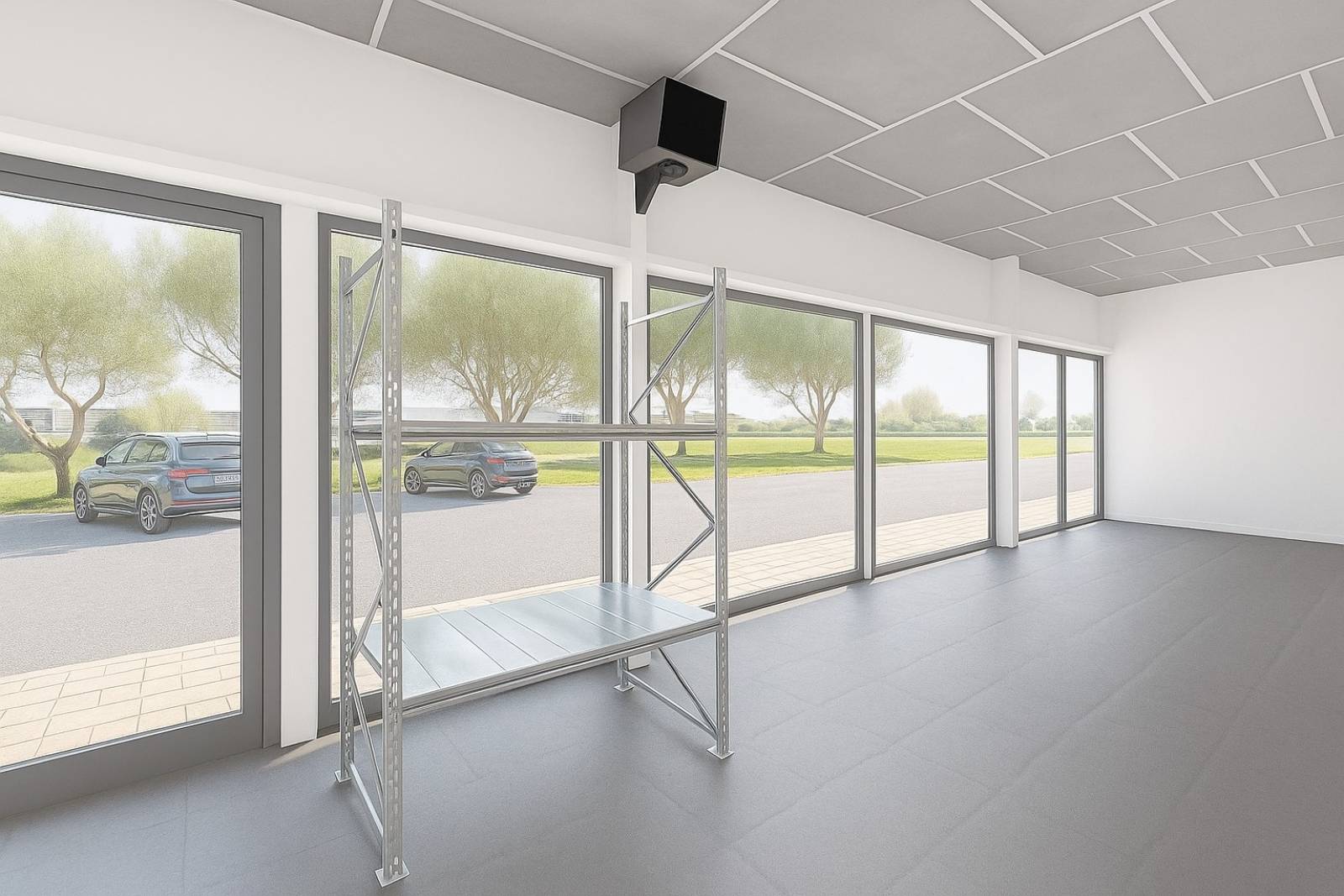entrepôt 1750 m² avec bureaux et show room Pins Justaret
