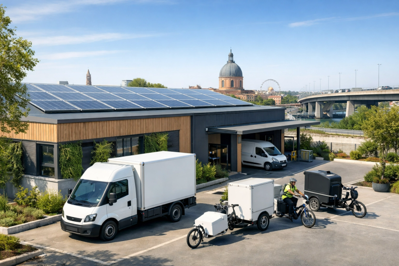 entrepôt du dernier kilomètre Toulouse