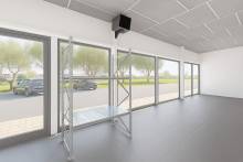 entrepôt 1750 m² avec bureaux et show room Pins Justaret