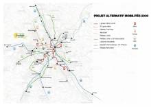 TRANSPORTS EN COMMUN METROPOLE - Haute Garonne 31  - périphérie de TOULOUSE - Linéo - Métro - Train - Téléo